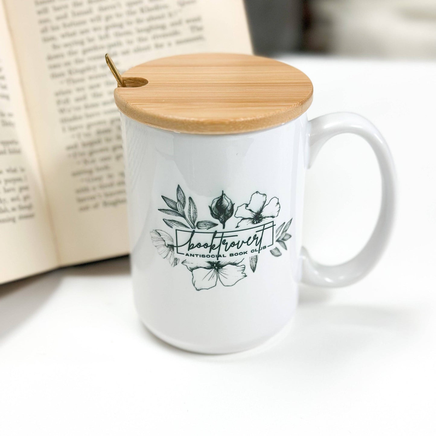 Antisocial Book Club Mug at Curbside Boutique
