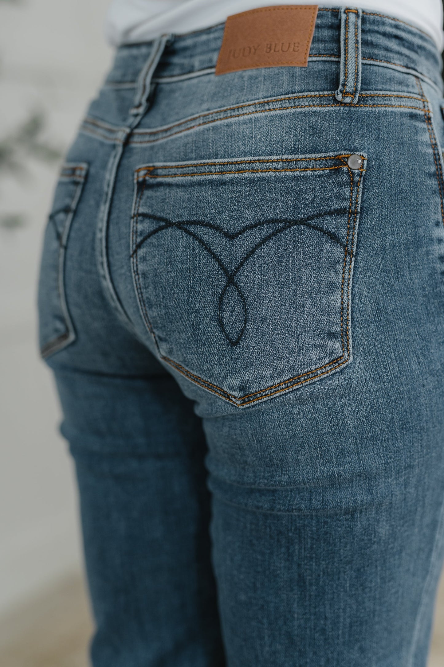Colette Mid Rise Boyfriend Classic Cuffed at Curbside Boutique