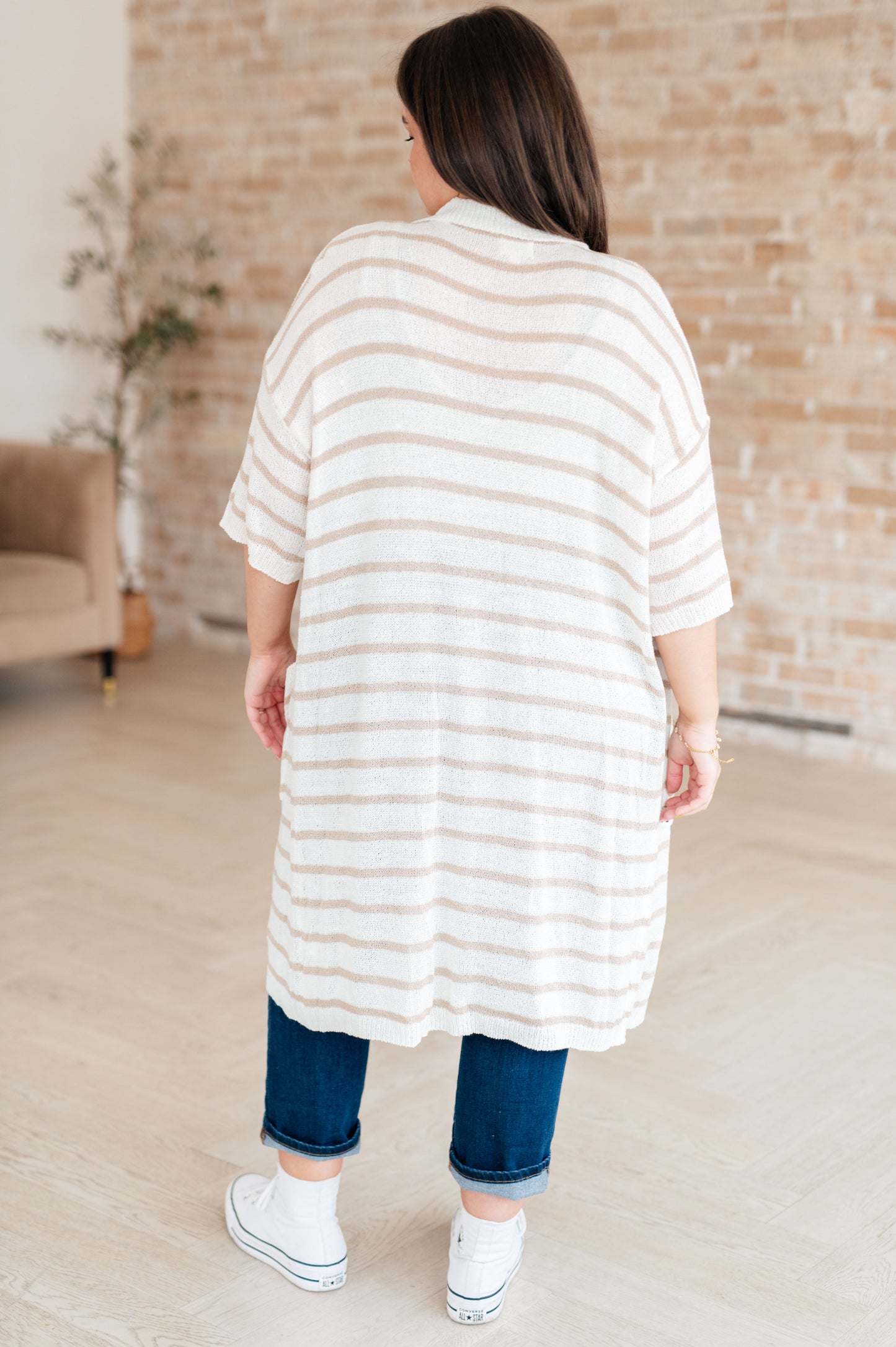 Easy Street Striped Dress at Curbside Boutique