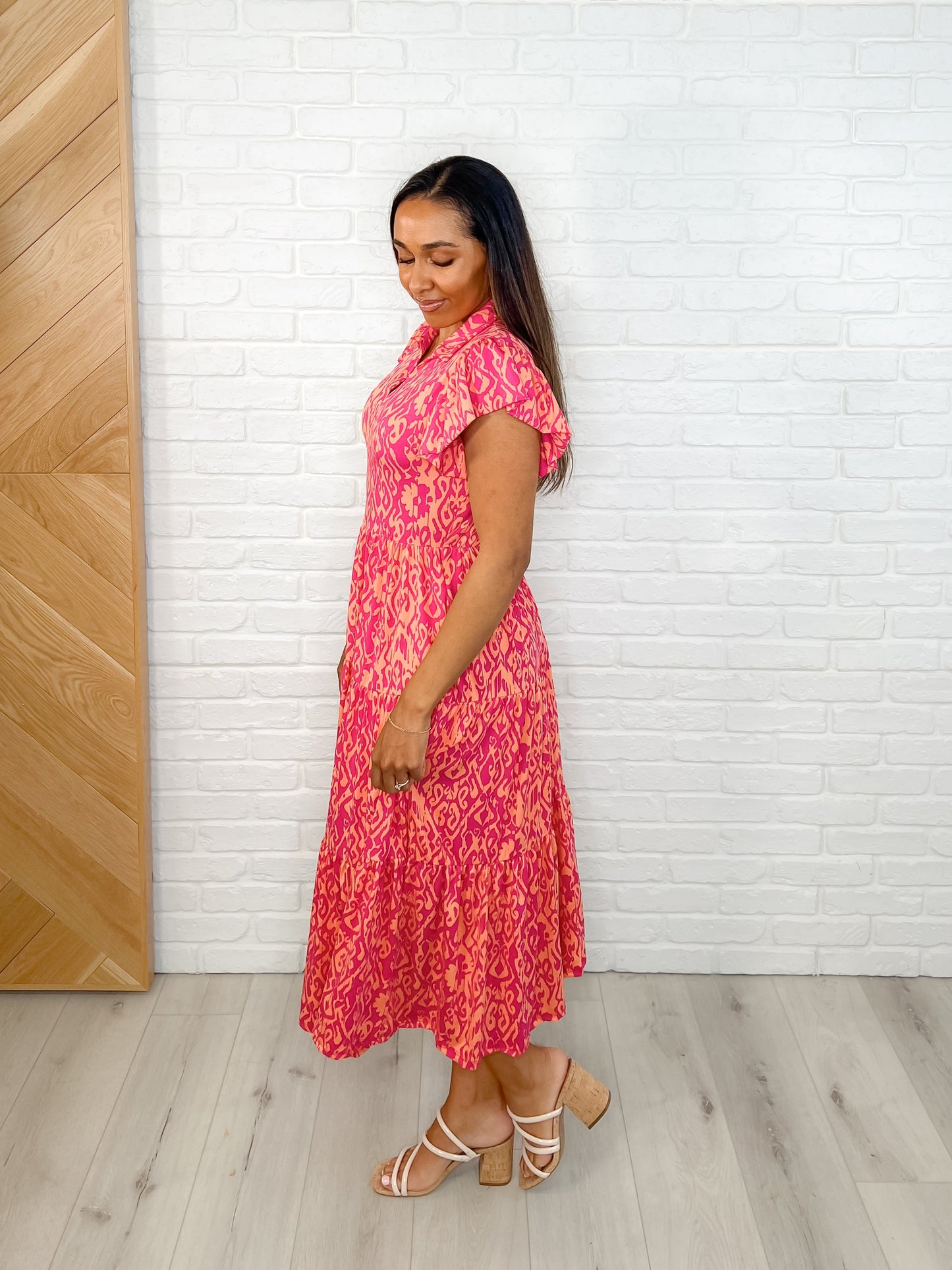 The Way You Move Flutter Sleeve Dress at Curbside Boutique