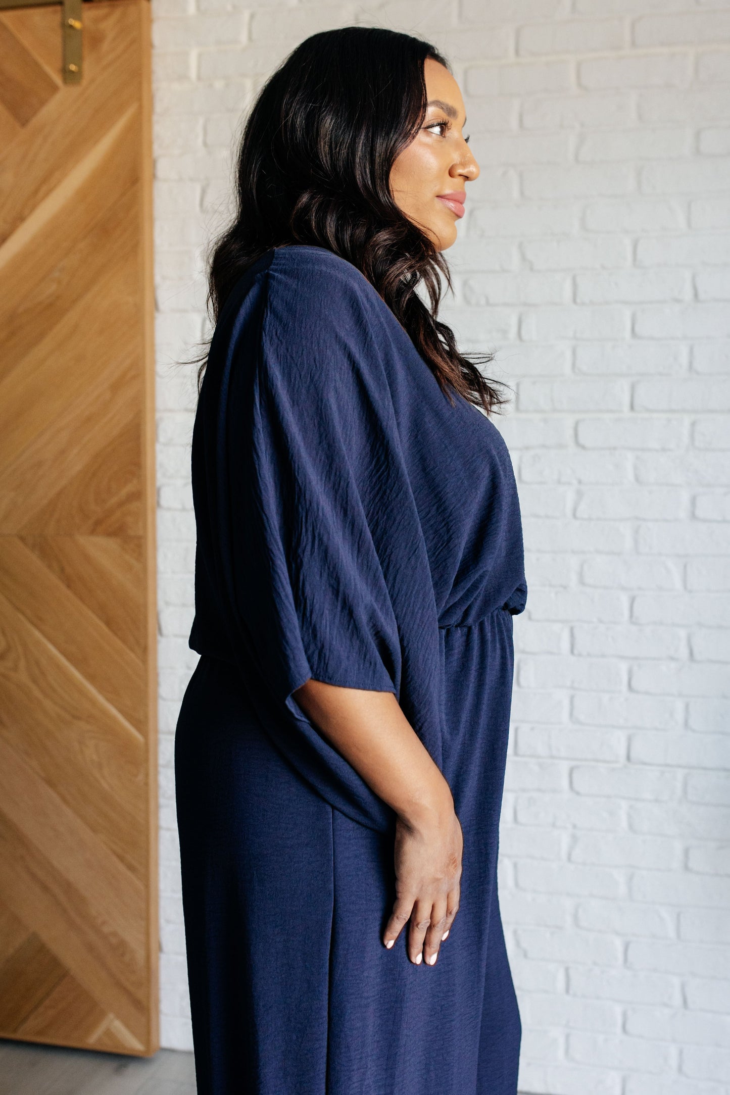 Up to Something Wide Leg Jumpsuit at Curbside Boutique