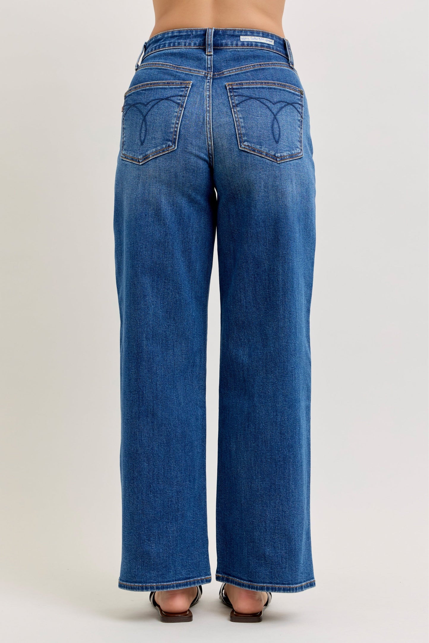 Marie High Waist Wilhelmina Baggy Jeans at Curbside Boutique