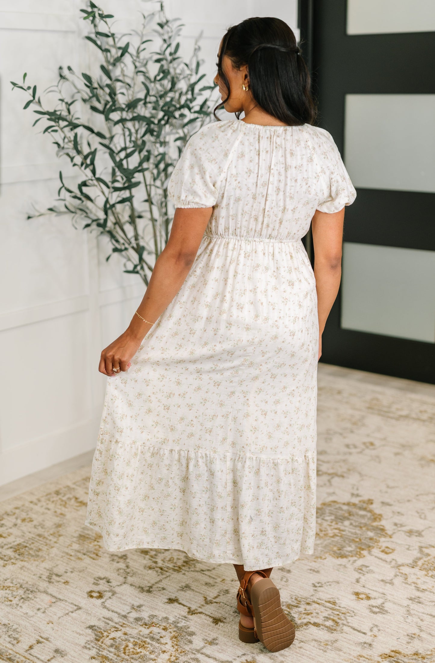 Angelcore Square Neck Dress at Curbside Boutique