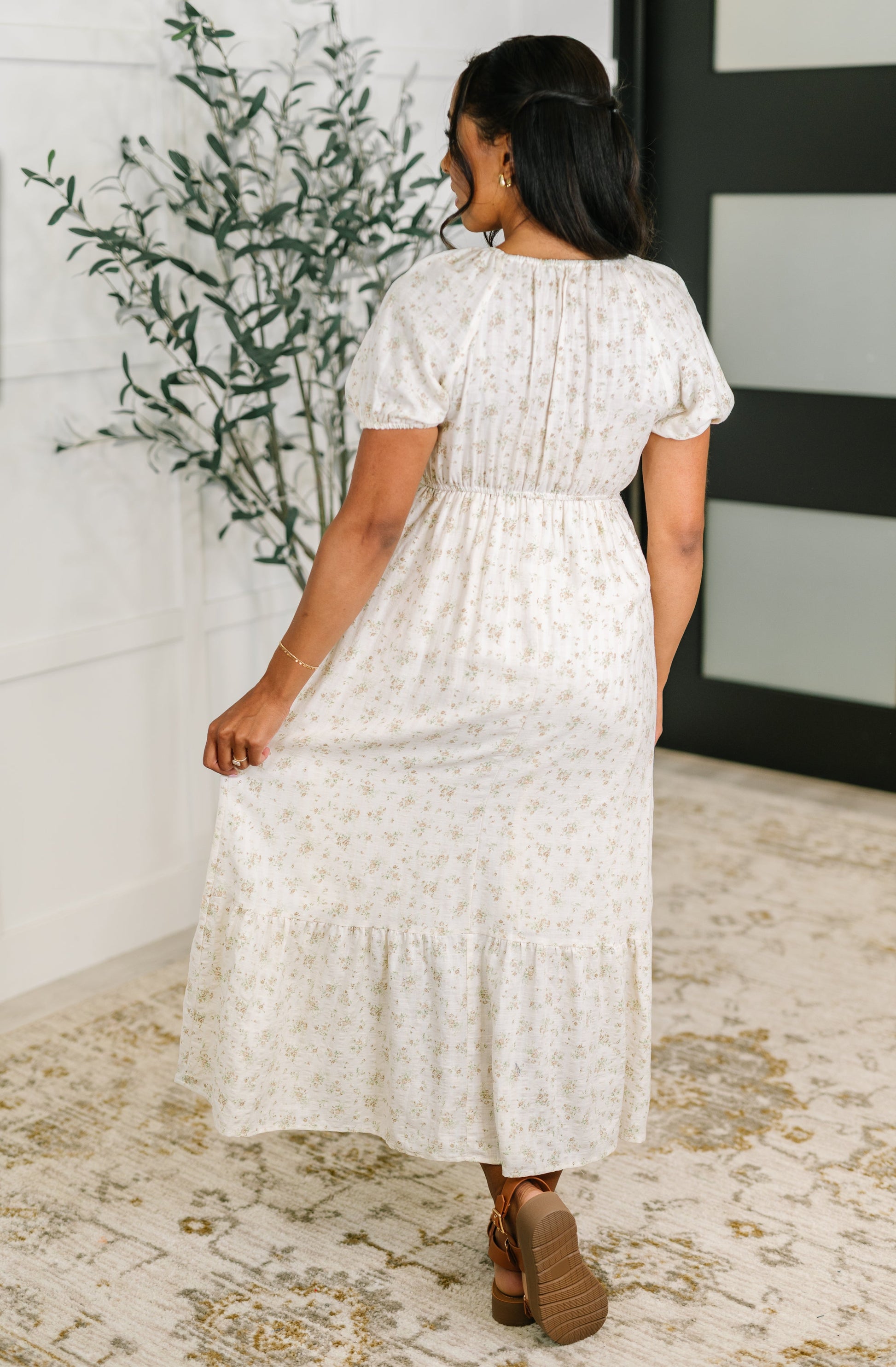 Angelcore Square Neck Dress at Curbside Boutique