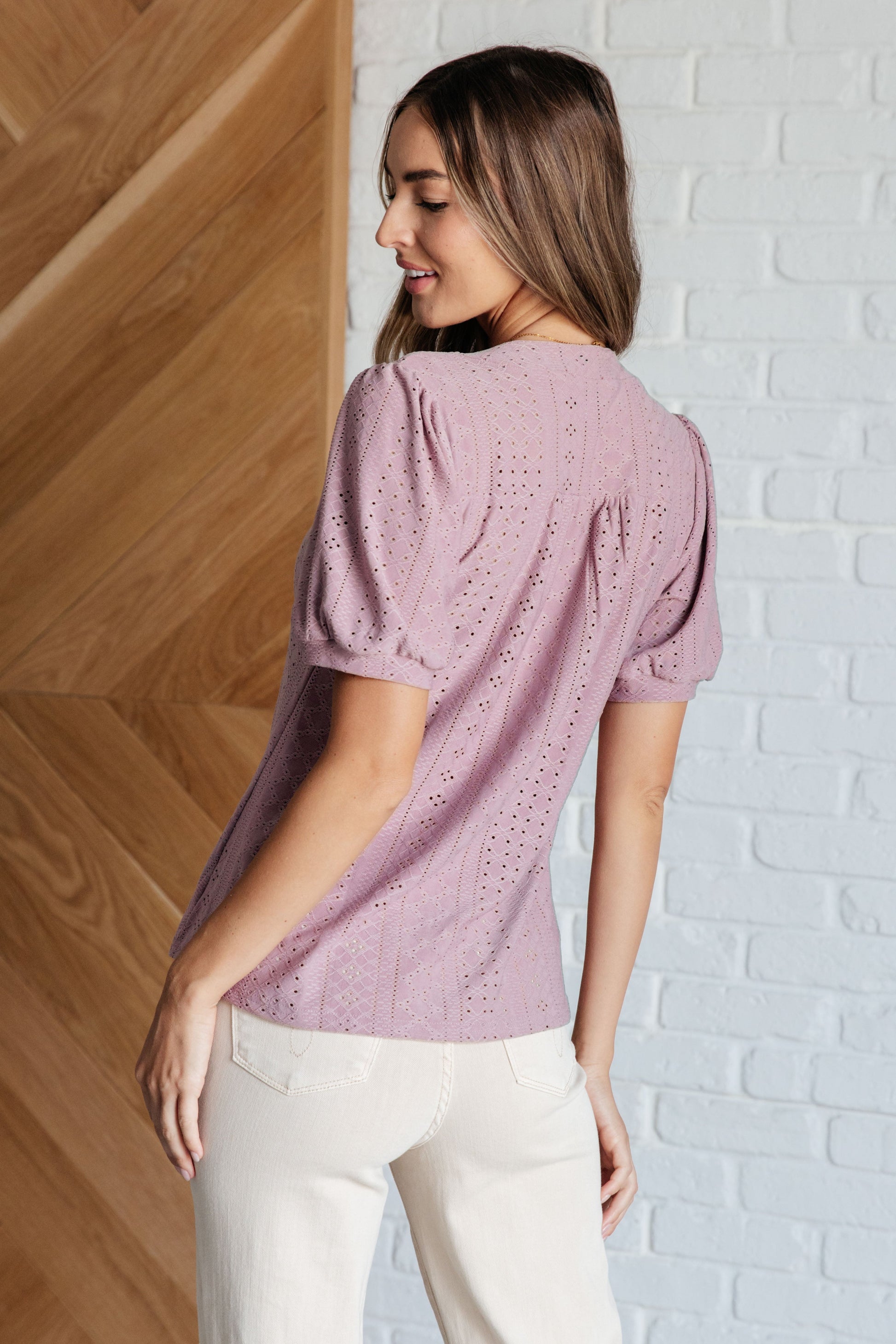 Pleat Front Blouse