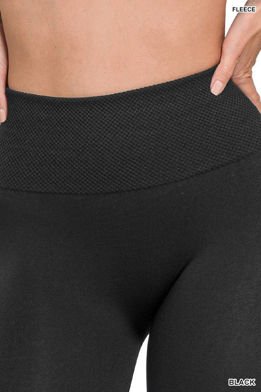 Sweet Steppin' High Waist Leggings in Black at Curbside Boutique