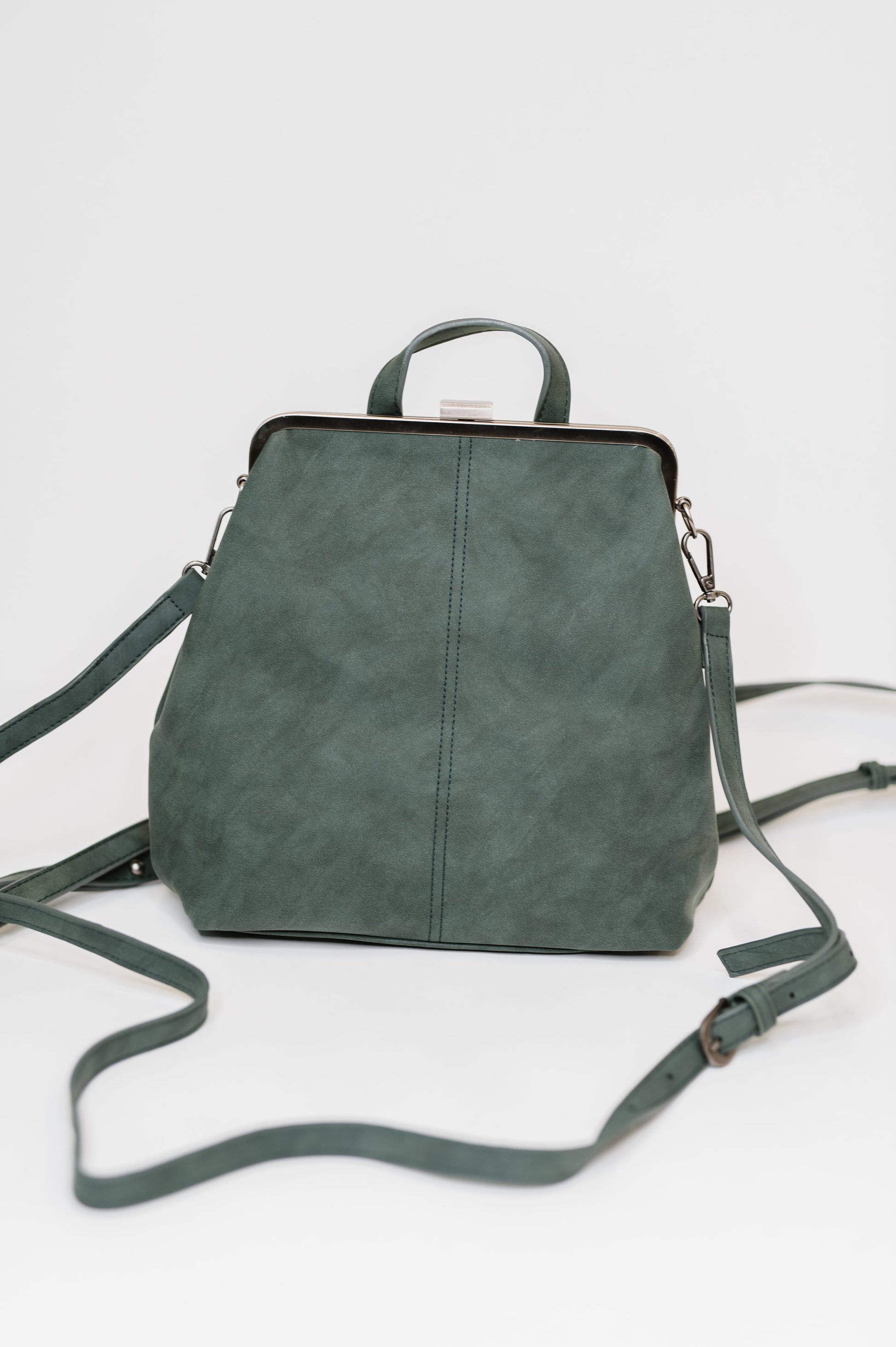 Bridget Backpack in Peacock at Curbside Boutique