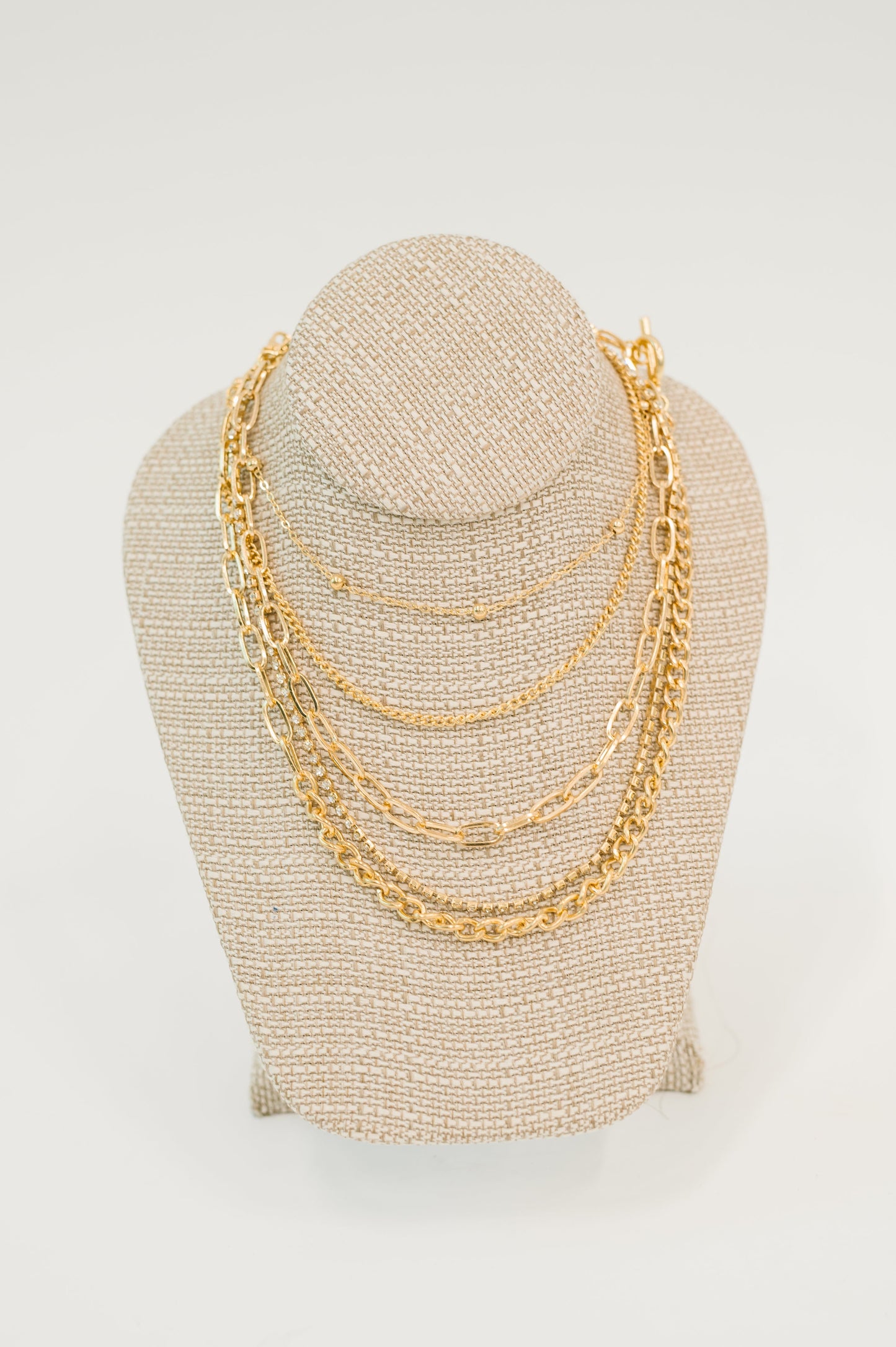 Golden Hour Links Everyday Set in Gold at Curbside Boutique