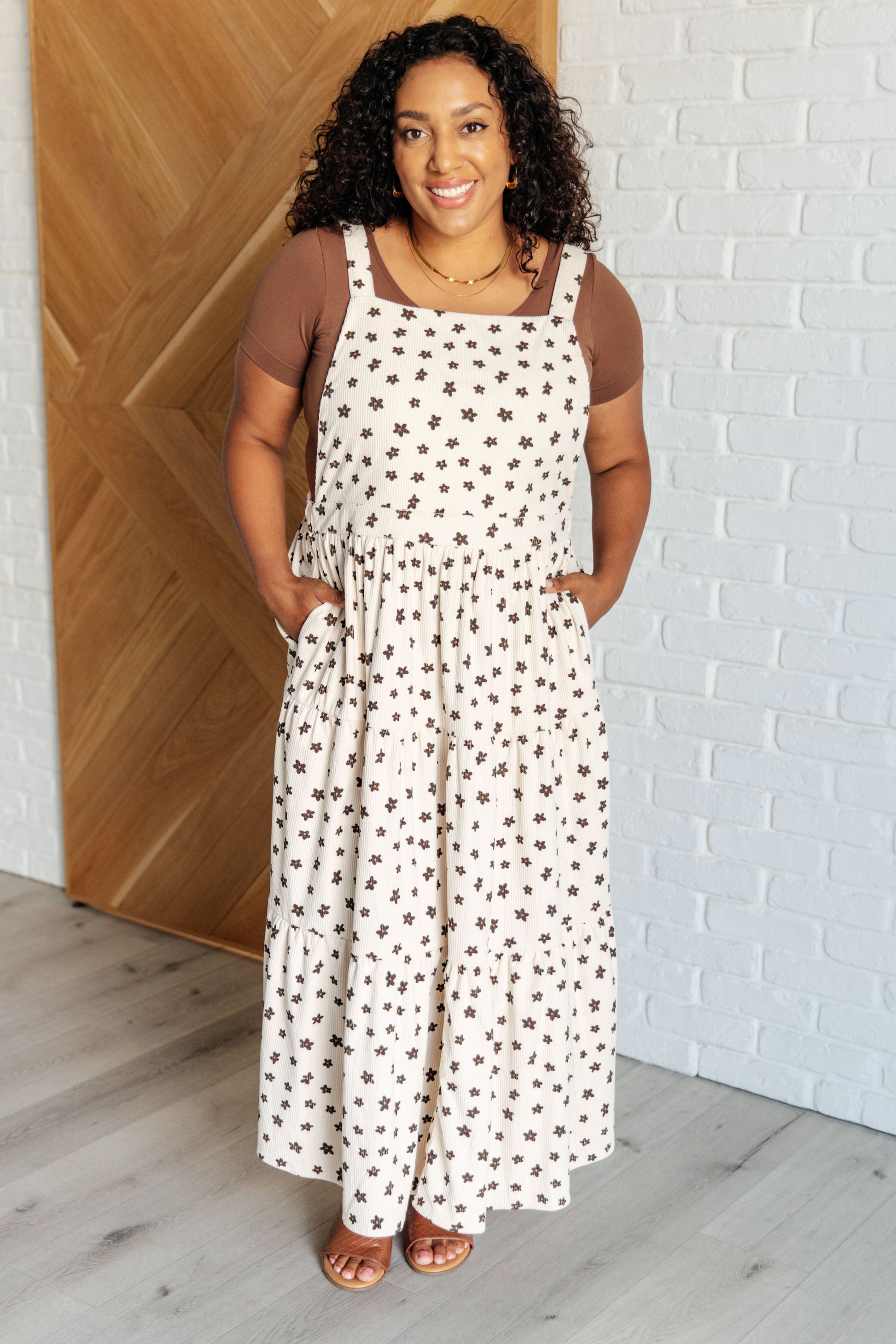 Naturally Chic Flower Fields Dress at Curbside Boutique