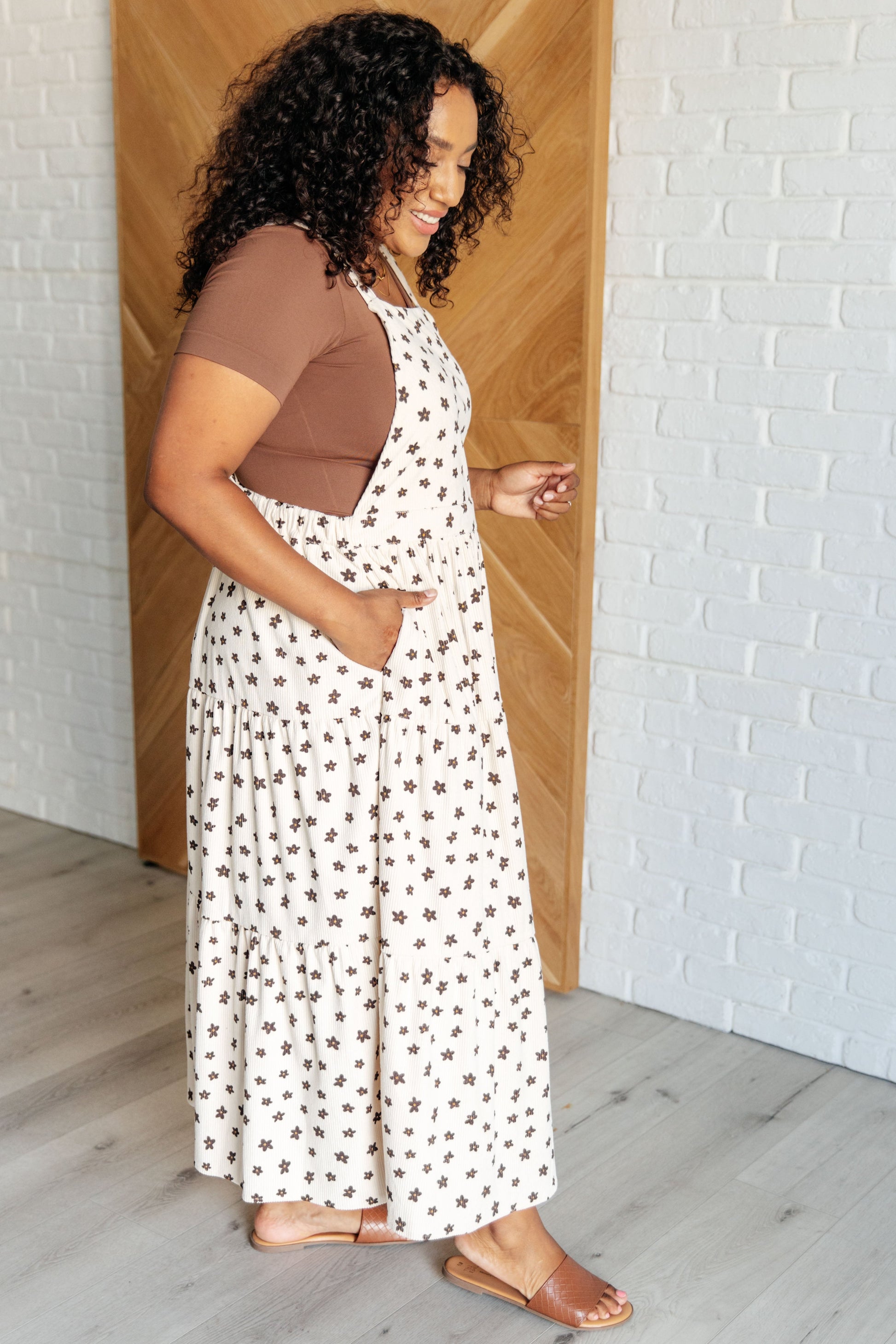 Naturally Chic Flower Fields Dress at Curbside Boutique