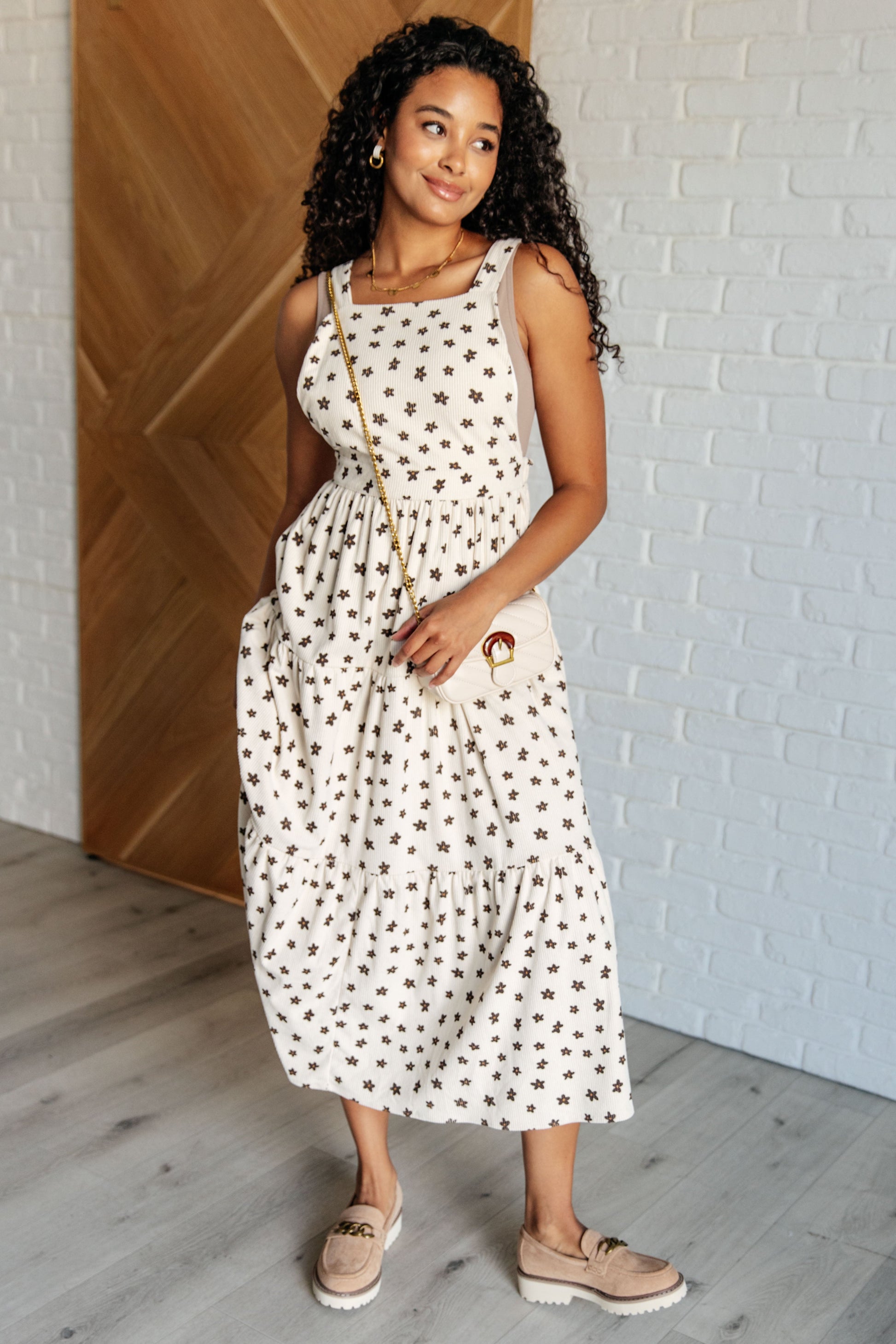 Naturally Chic Flower Fields Dress at Curbside Boutique