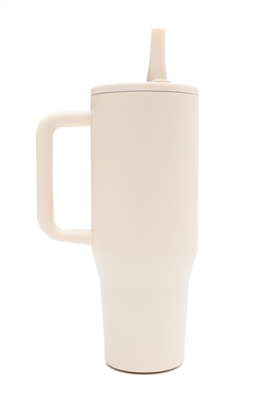 No Spill 40oz Tumbler in Off White at Curbside Boutique