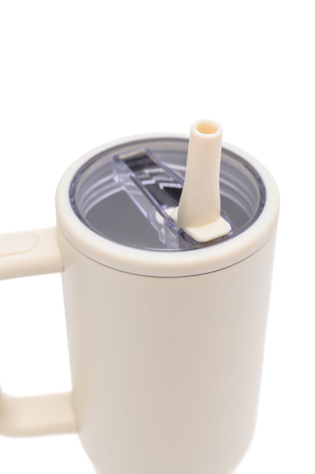 No Spill 40oz Tumbler in Off White at Curbside Boutique