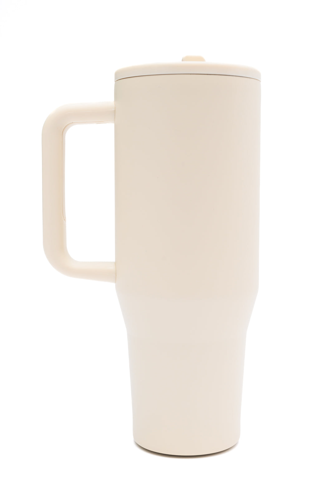 No Spill 40oz Tumbler in Off White at Curbside Boutique