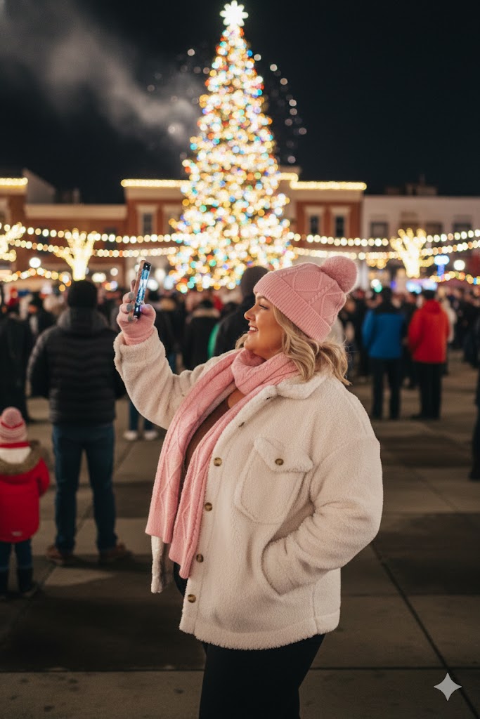 Shrouded in Sherpa Coat in White at Curbside Boutique
