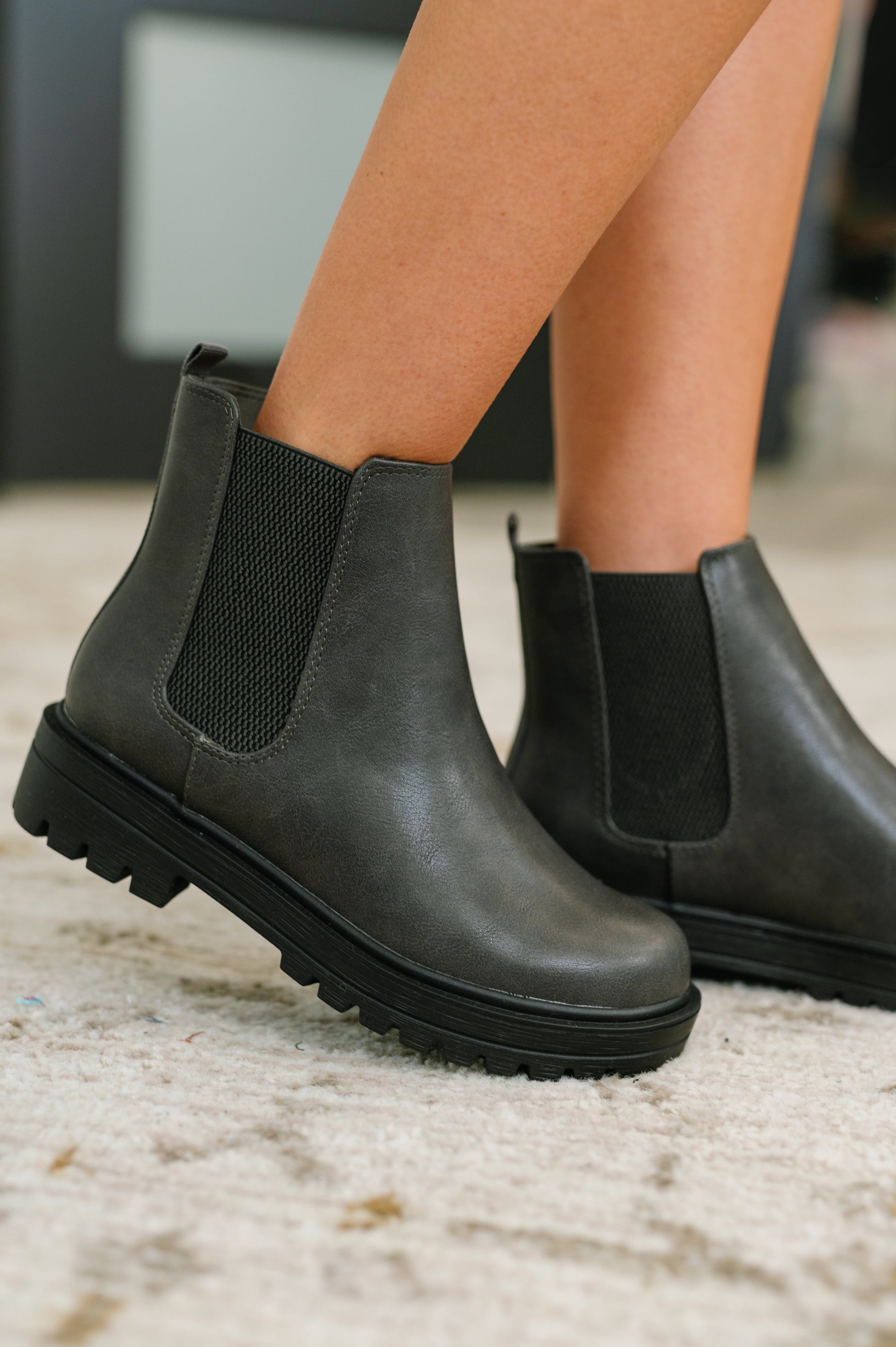 That's Just What They'll Do Paden Chelsea Boots at Curbside Boutique