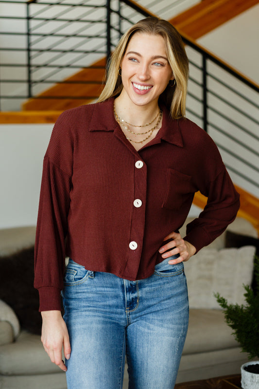 Wild Is The Wind Shacket at Curbside Boutique