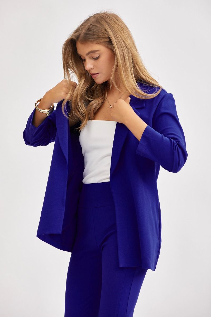 Dear Scarlett Magic 3/4 Sleeve Blazer at Curbside Boutique 